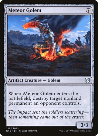 Meteor Golem [Commander 2019] | GnG Games