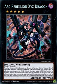 Arc Rebellion Xyz Dragon [PHRA-EN041] Secret Rare | GnG Games