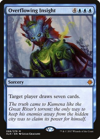 Overflowing Insight [Ixalan] | GnG Games