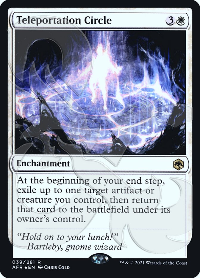 Teleportation Circle (Ampersand Promo) [Dungeons & Dragons: Adventures in the Forgotten Realms Promos] | GnG Games