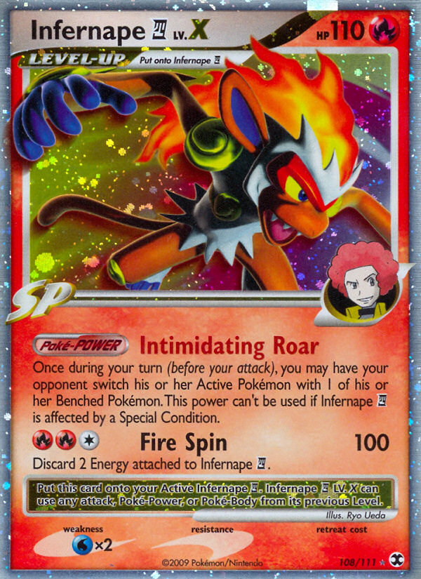 Infernape LV.X (108/111) [Platinum: Rising Rivals] | GnG Games