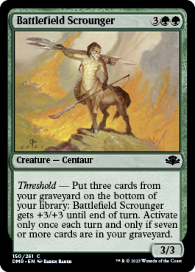 Battlefield Scrounger [Dominaria Remastered] | GnG Games