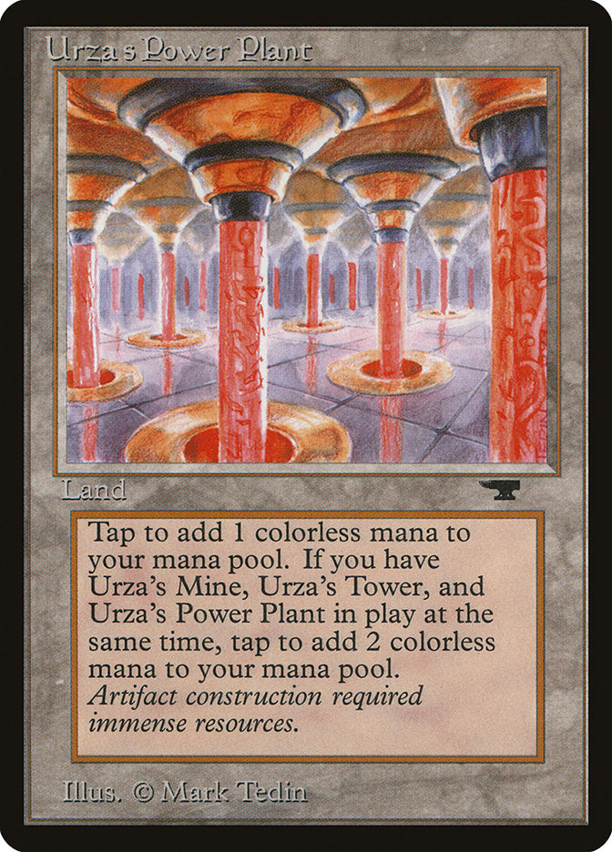 Urza's Power Plant (Red Columns) [Antiquities] | GnG Games