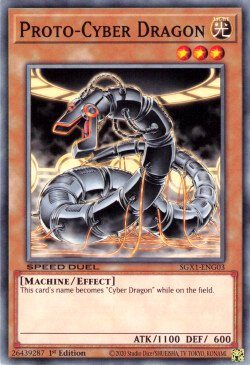 Proto-Cyber Dragon [SGX1-ENG03] Common | GnG Games
