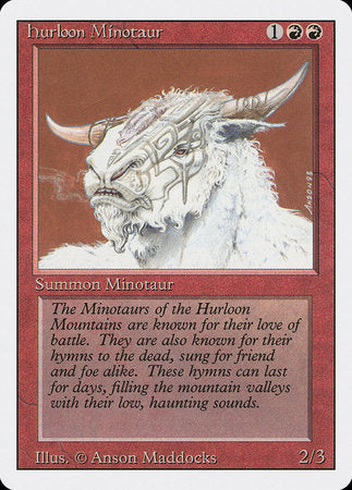 Hurloon Minotaur [Revised Edition] | GnG Games