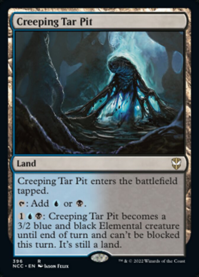 Creeping Tar Pit [Streets of New Capenna Commander] | GnG Games