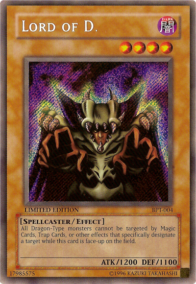 Lord of D. [BPT-004] Secret Rare | GnG Games