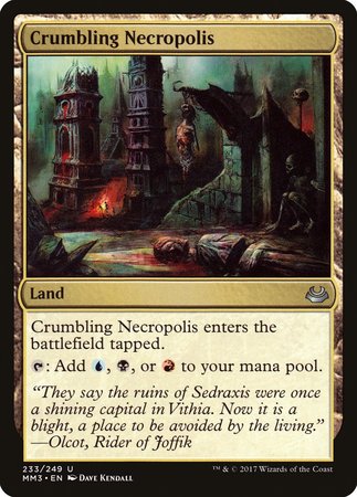 Crumbling Necropolis [Modern Masters 2017] | GnG Games