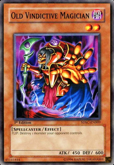 Old Vindictive Magician [SDSC-EN009] Common | GnG Games