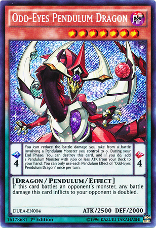 Odd-Eyes Pendulum Dragon [DUEA-EN004] Secret Rare | GnG Games