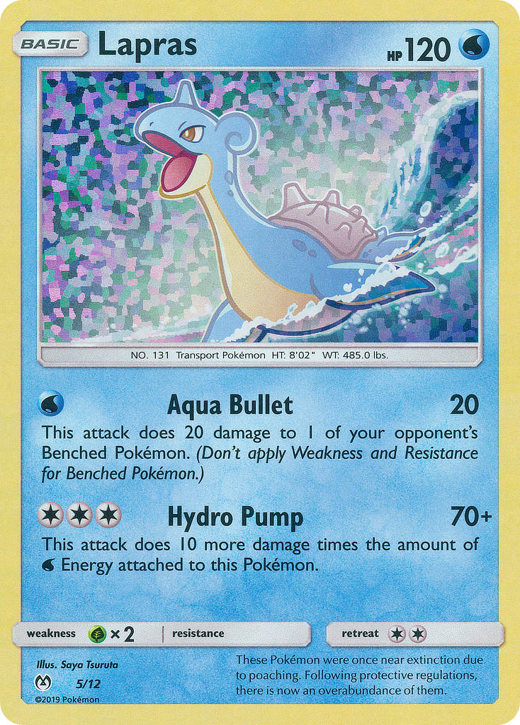 Lapras (5/12) [McDonald's Promos: 2019 Collection] | GnG Games