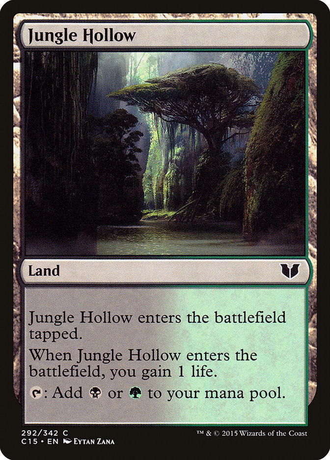 Jungle Hollow [Commander 2015] | GnG Games