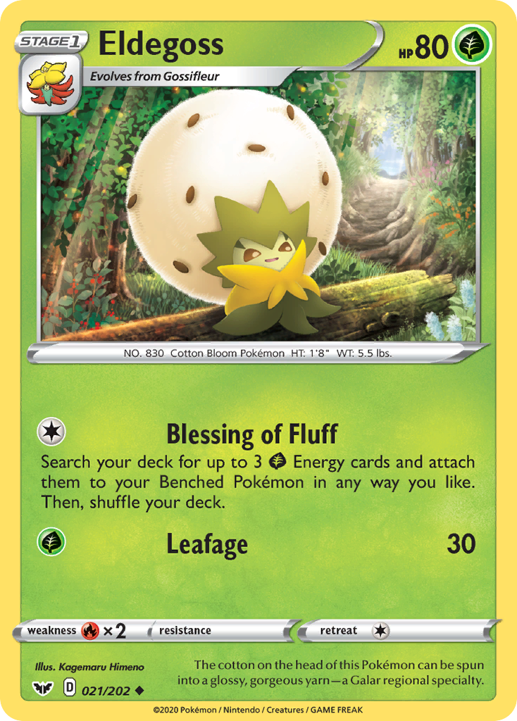 Eldegoss (021/202) [Sword & Shield: Base Set] | GnG Games