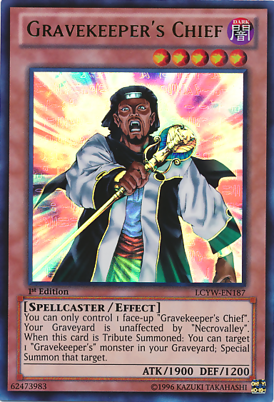 Gravekeeper's Chief [LCYW-EN187] Ultra Rare | GnG Games