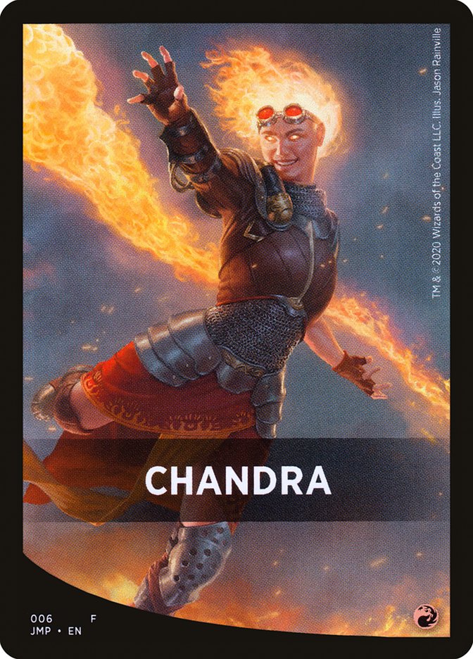 Chandra Theme Card [Jumpstart Front Cards] | GnG Games