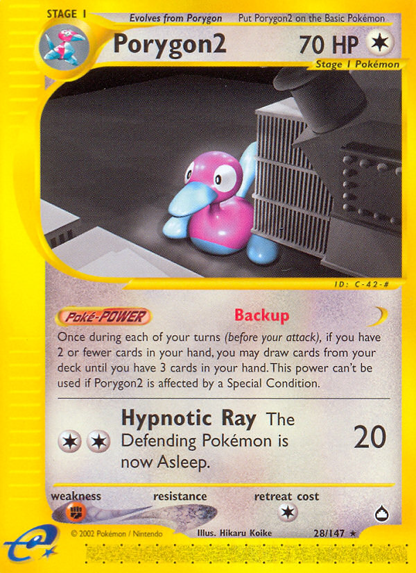 Porygon2 (28/147) [Aquapolis] | GnG Games