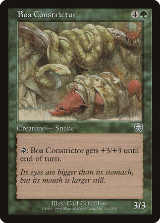 Boa Constrictor [Mercadian Masques] | GnG Games