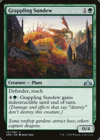 Grappling Sundew [Guilds of Ravnica] | GnG Games