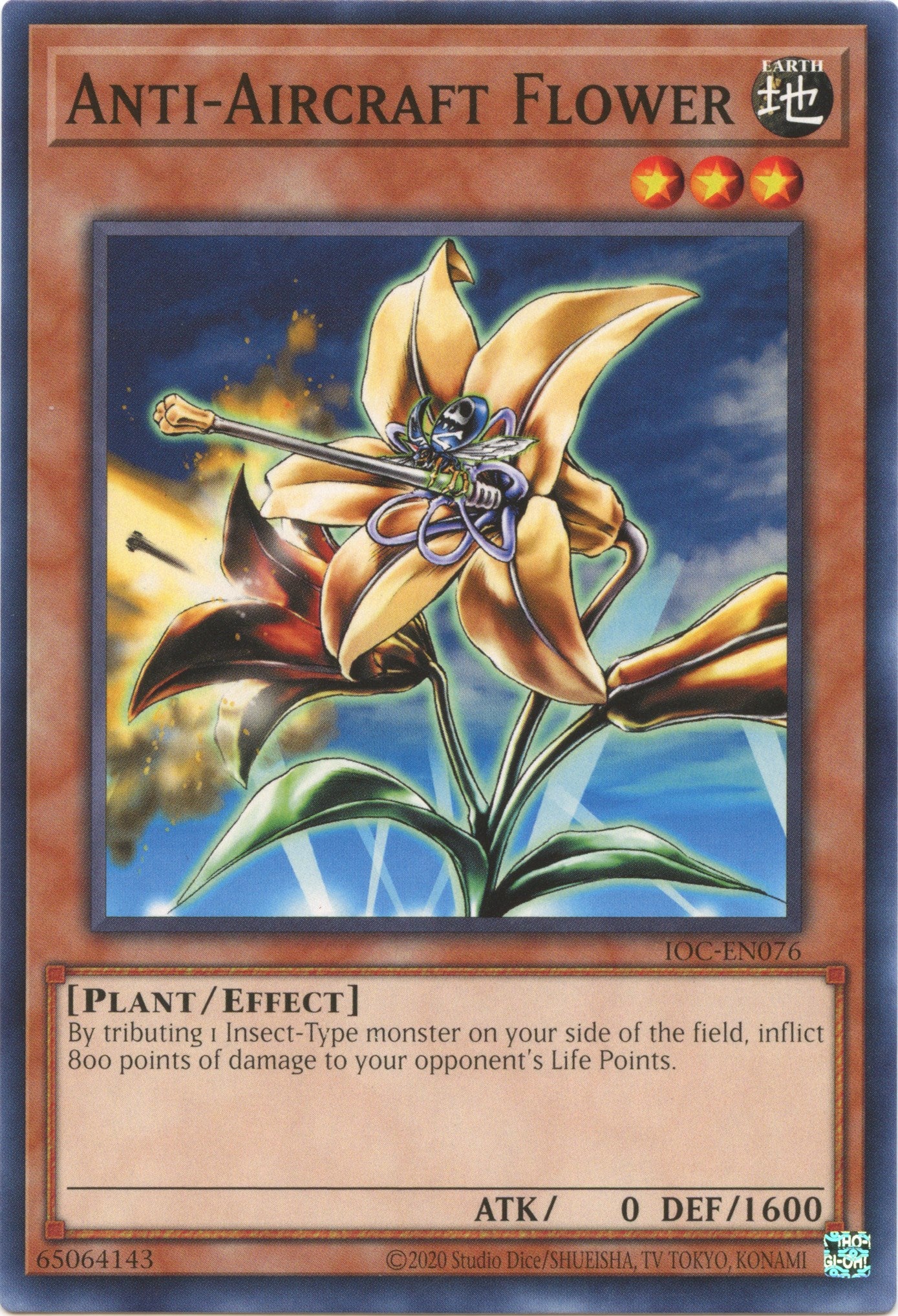 Anti-Aircraft Flower (25th Anniversary) [IOC-EN076] Common | GnG Games