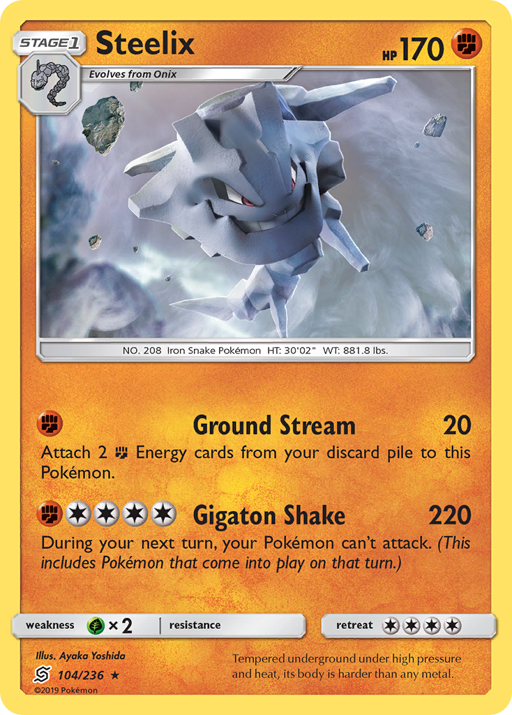 Steelix (104/236) [Sun & Moon: Unified Minds] | GnG Games