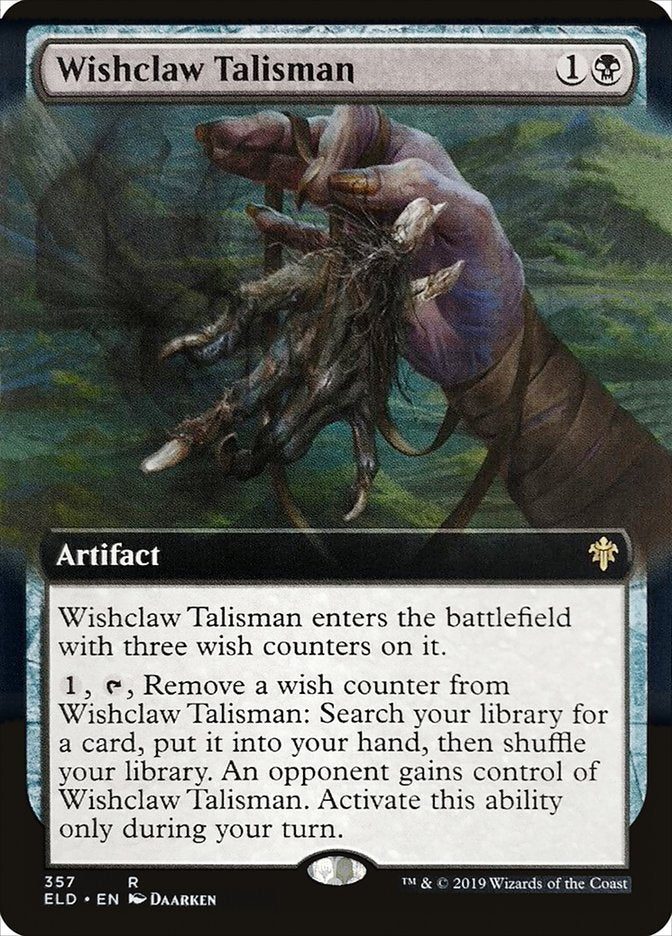 Wishclaw Talisman (Extended Art) [Throne of Eldraine] | GnG Games