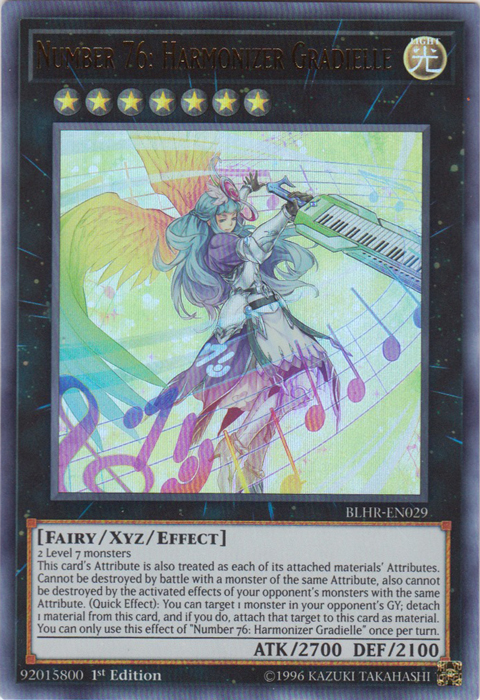 Number 76: Harmonizer Gradielle [BLHR-EN029] Ultra Rare | GnG Games