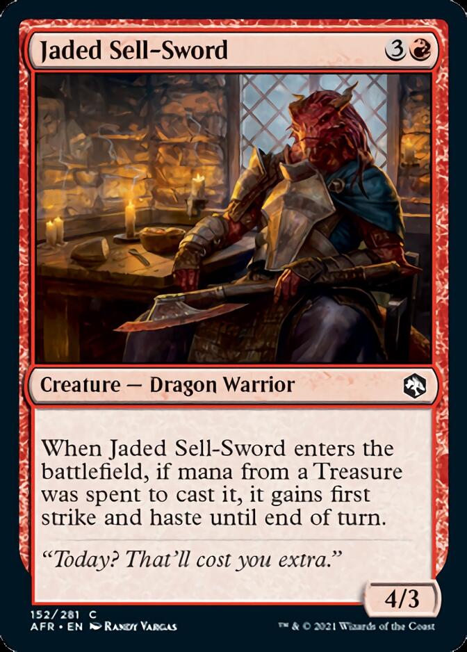 Jaded Sell-Sword [Dungeons & Dragons: Adventures in the Forgotten Realms] | GnG Games