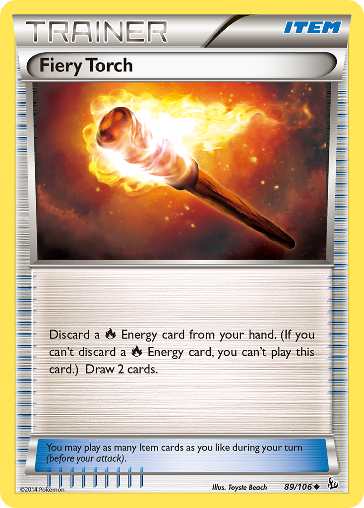 Fiery Torch (89/106) [XY: Flashfire] | GnG Games