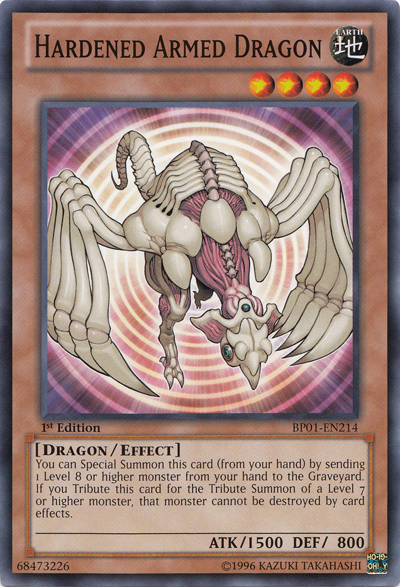 Hardened Armed Dragon [BP01-EN214] Common | GnG Games