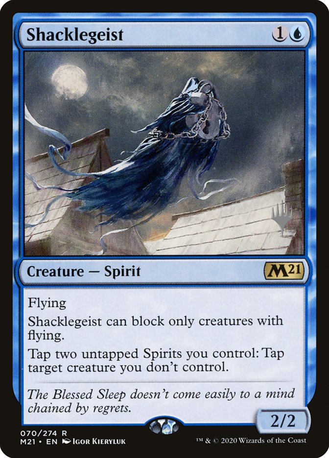 Shacklegeist (Promo Pack) [Core Set 2021 Promos] | GnG Games