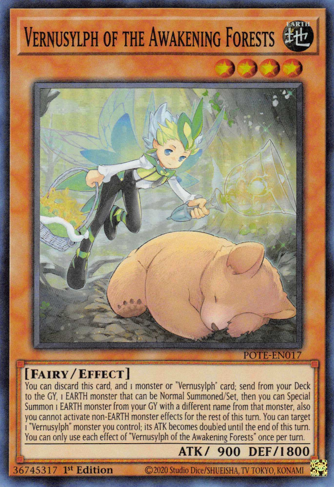 Vernusylph of the Awakening Forests [POTE-EN017] Super Rare | GnG Games