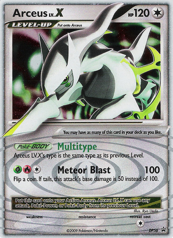 Arceus LV.X (DP56) [Diamond & Pearl: Black Star Promos] | GnG Games