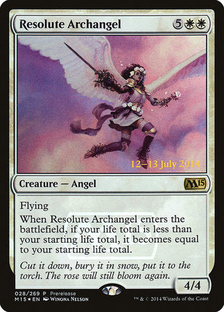 Resolute Archangel [Magic 2015 Promos] | GnG Games