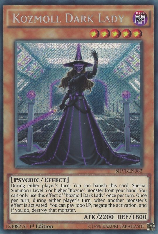 Kozmoll Dark Lady [SHVI-EN083] Secret Rare | GnG Games