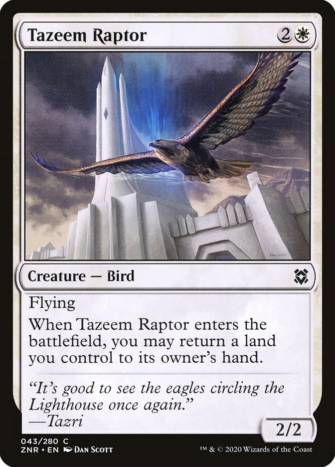 Tazeem Raptor [Zendikar Rising] | GnG Games