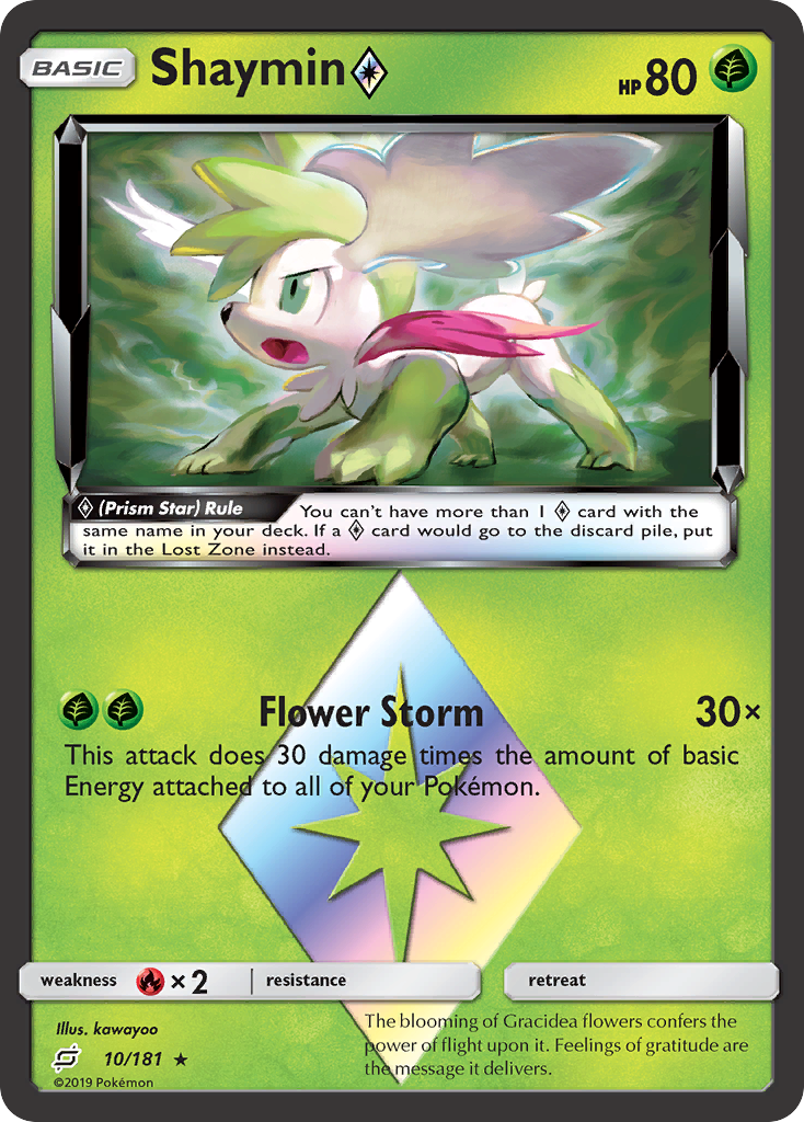 Shaymin (10/181) (Prism Star) [Sun & Moon: Team Up] | GnG Games