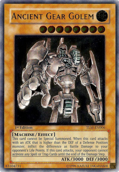 Ancient Gear Golem [TLM-EN006] Ultimate Rare | GnG Games