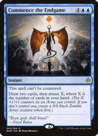 Commence the Endgame [War of the Spark Promos] | GnG Games