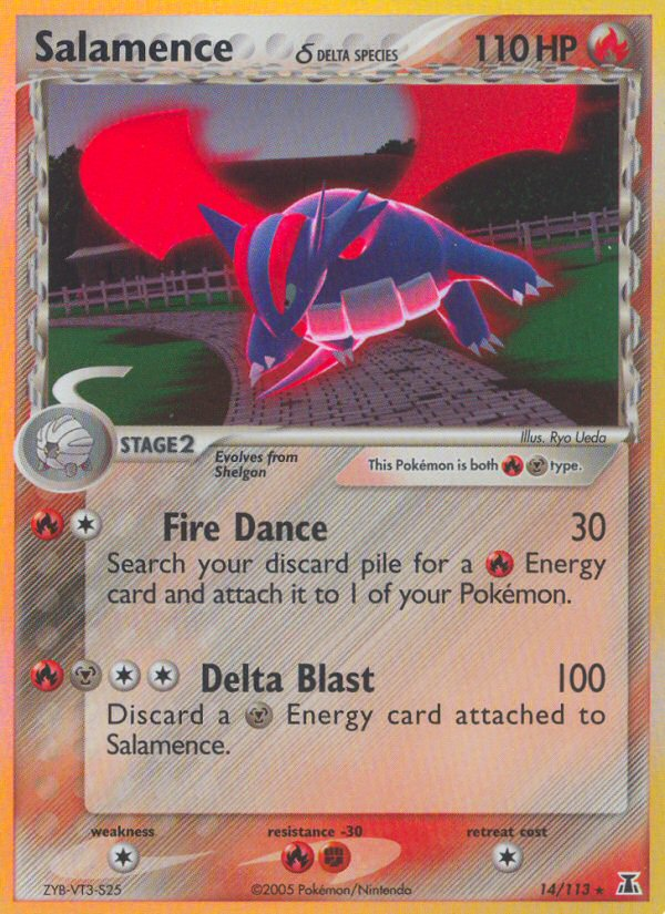 Salamence (14/113) (Delta Species) [EX: Delta Species] | GnG Games