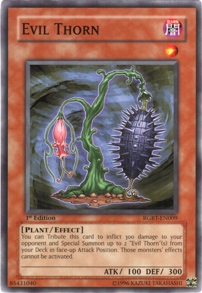 Evil Thorn [RGBT-EN009] Common | GnG Games