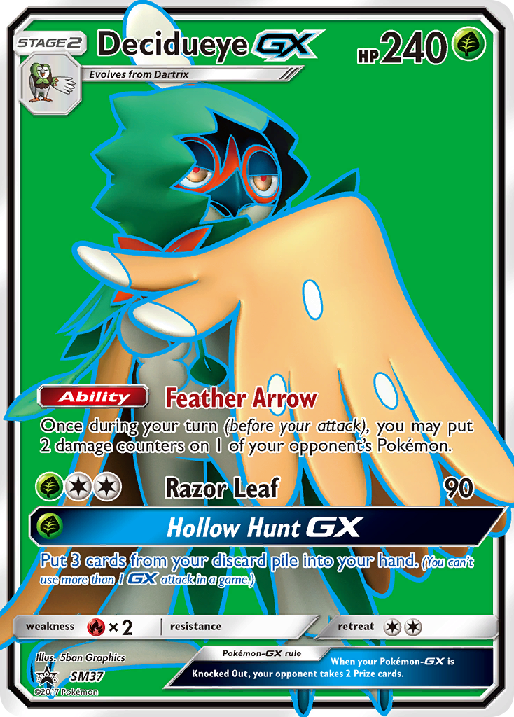 Decidueye GX (SM37) [Sun & Moon: Black Star Promos] | GnG Games