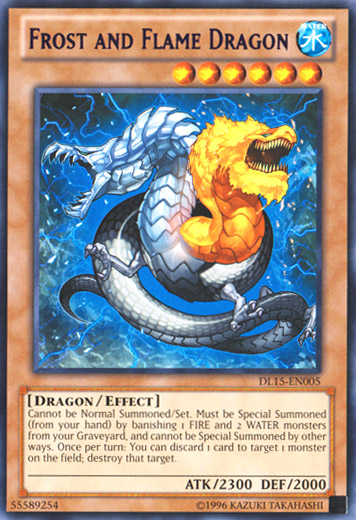 Frost and Flame Dragon (Purple) [DL15-EN005] Rare | GnG Games