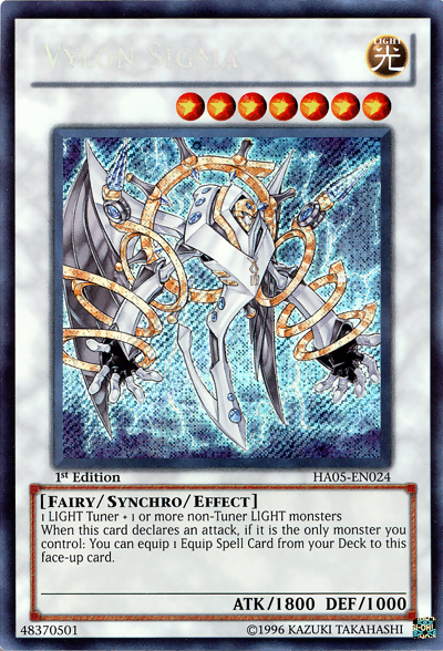 Vylon Sigma [HA05-EN024] Secret Rare | GnG Games