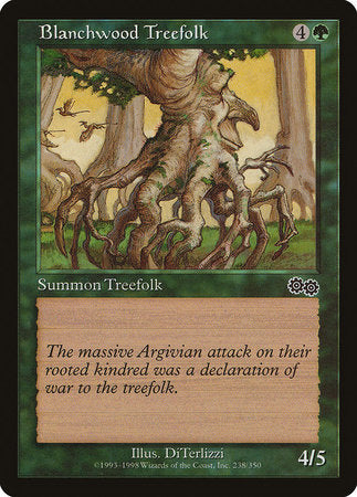 Blanchwood Treefolk [Urza's Saga] | GnG Games