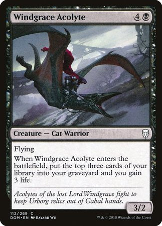 Windgrace Acolyte [Dominaria] | GnG Games