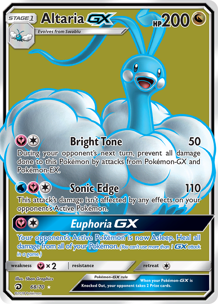 Altaria GX (68/70) [Sun & Moon: Dragon Majesty] | GnG Games