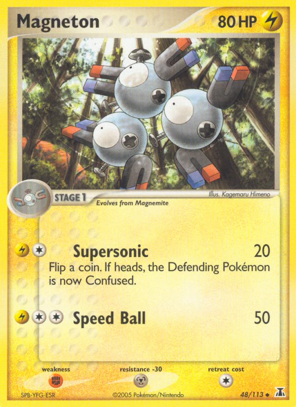 Magneton (48/113) [EX: Delta Species] | GnG Games