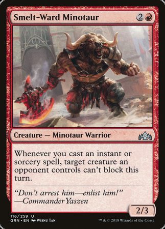 Smelt-Ward Minotaur [Guilds of Ravnica] | GnG Games