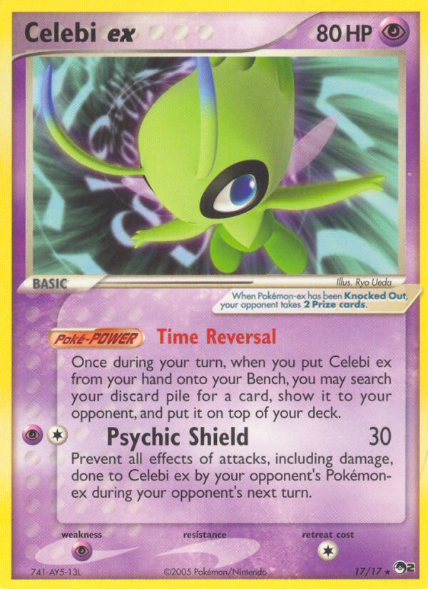 Celebi ex (17/17) [POP Series 2] | GnG Games