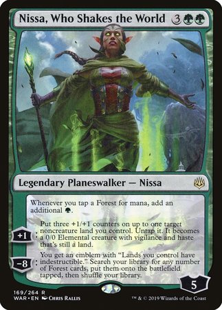 Nissa, Who Shakes the World [War of the Spark] | GnG Games